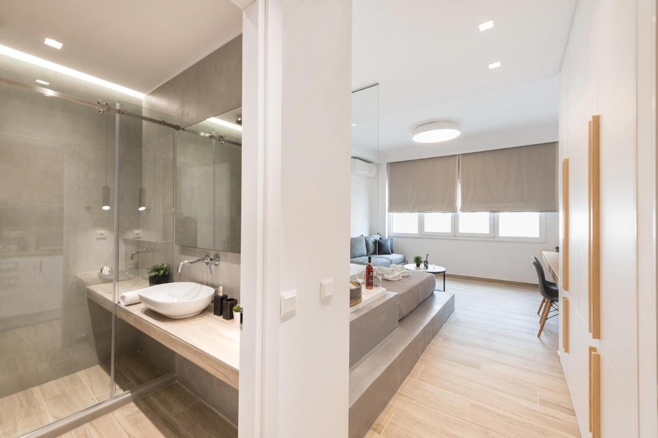 Porto Sea View Apartments เทสซาโลนิกิ ภายนอก รูปภาพ